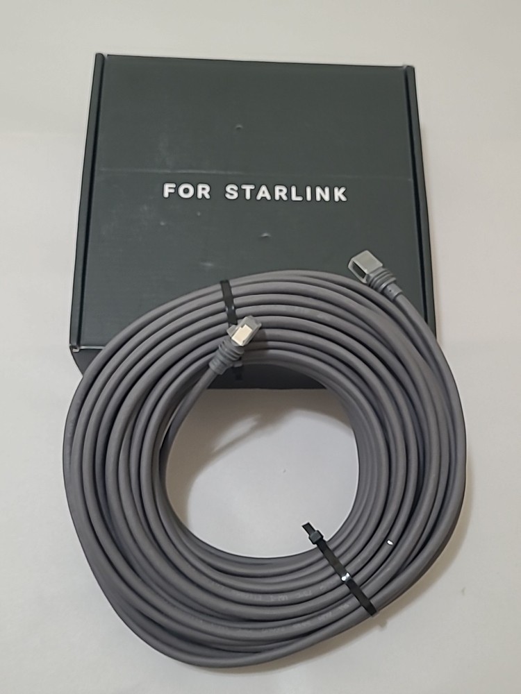 Starlink Gen 3 Cable,75ft/23m Replacement Cable for Rectangular Cable 23M .