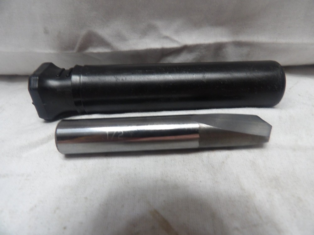 1/2" Solid Carbide Spade Drill (has a small chip)