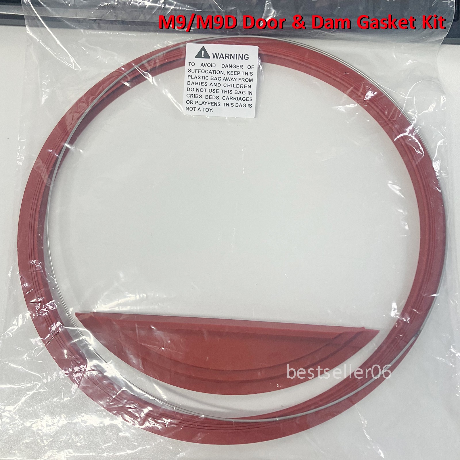 For Midmark M9 M9D Ultraclave Steam Door Gasket Kit Includes Door & Dam Gasket