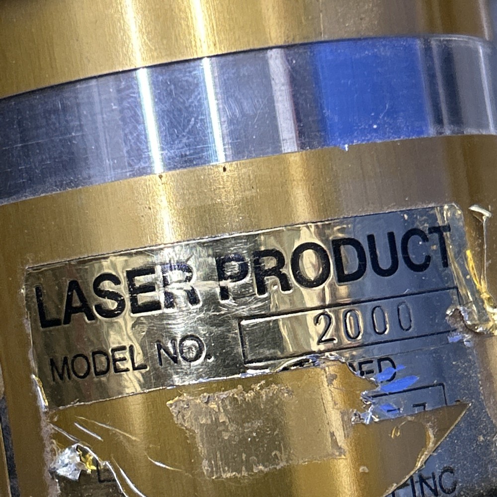 Brass laser alignment tool beacon 2000 Untested in hard case