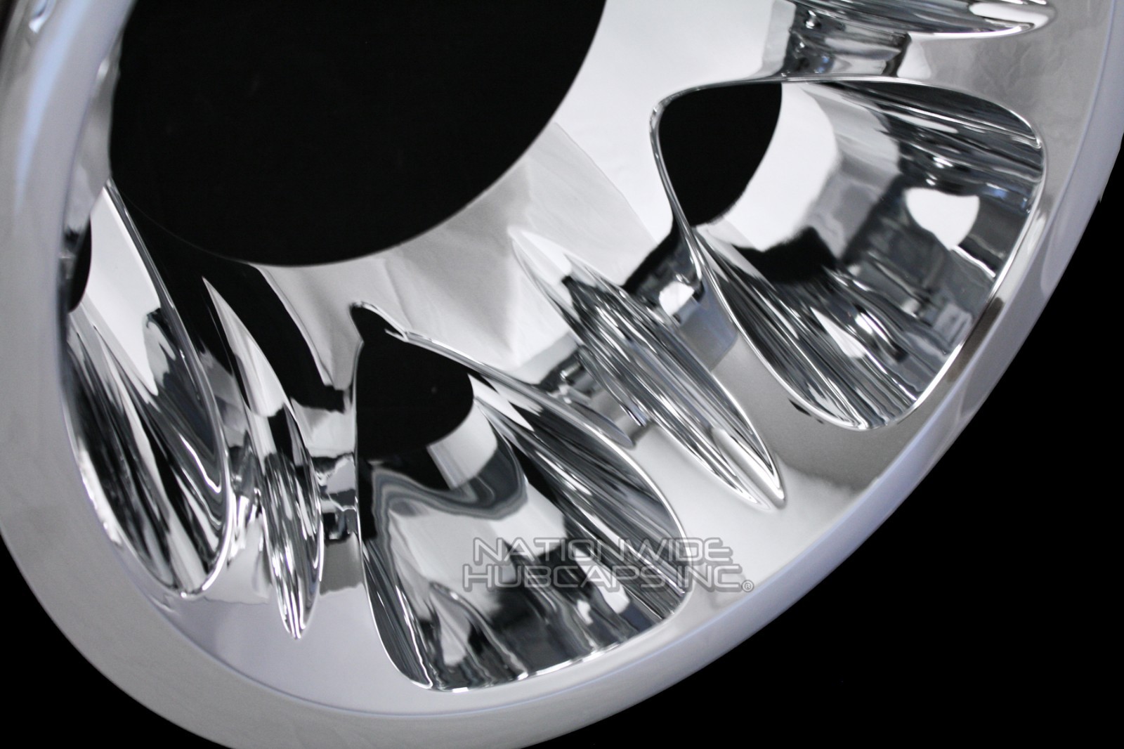 4 Chrome 2011-2024 Silverado 3500 17" Dually Wheel Simulators Dual Rim Liners