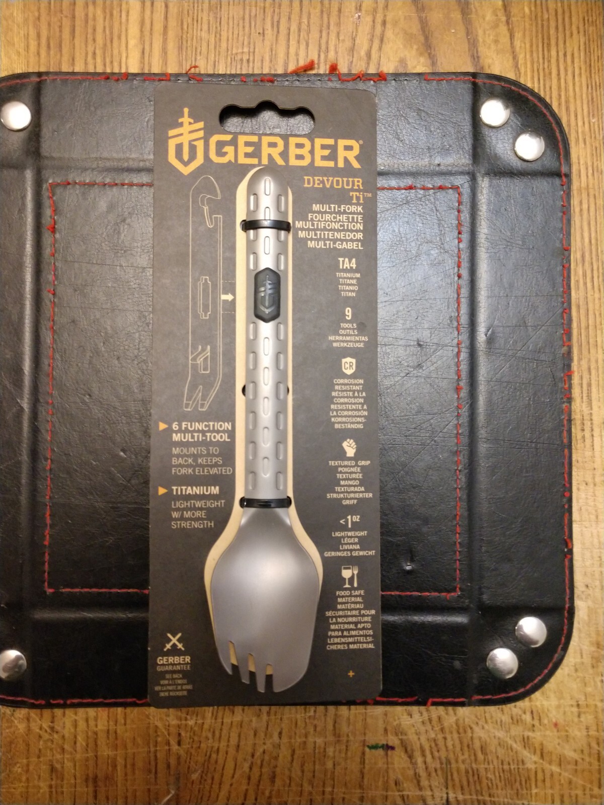 Gerber Devour Titanium Multi Fork & Function Multi Tool Combo 9 Tools 1.0 OZ