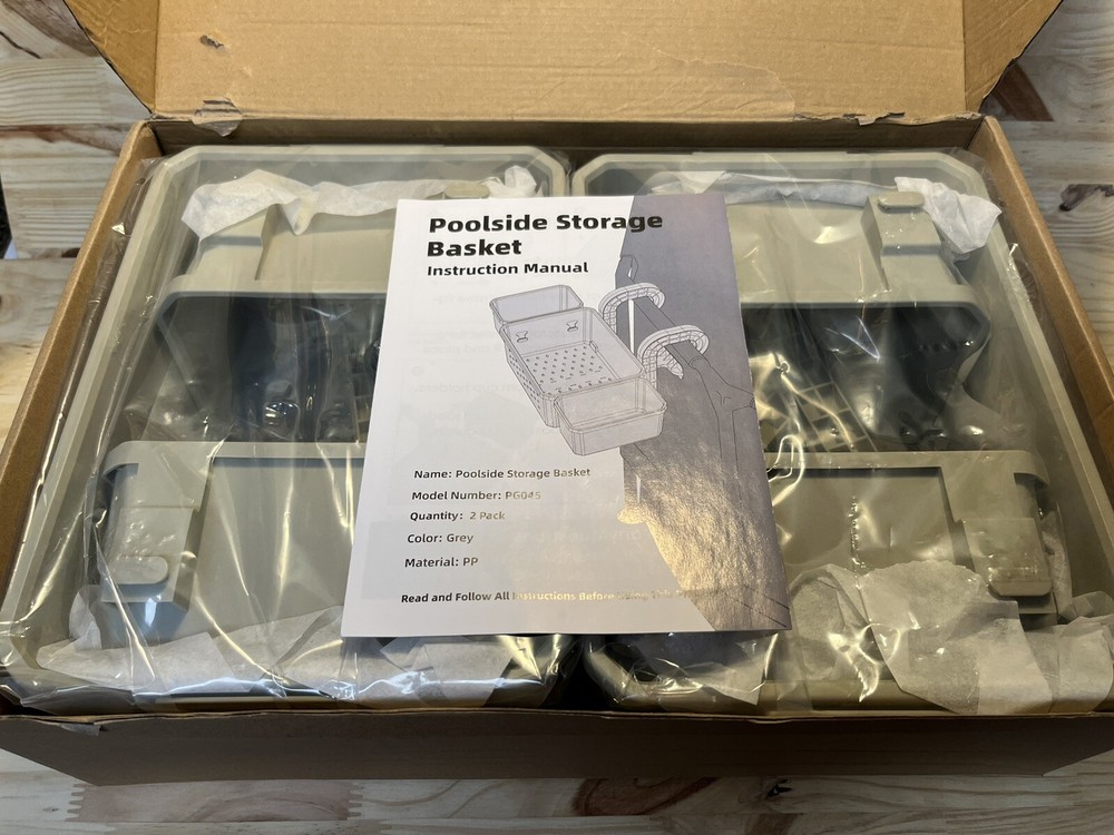 Poolside Storage Basket Model PG045 (2pk)