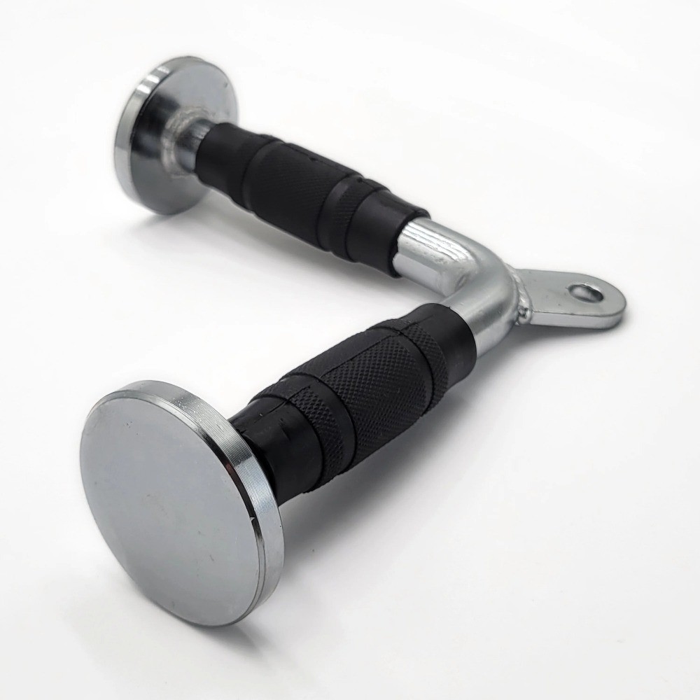 Tricep Press Down Bar with Rubber Handgrips