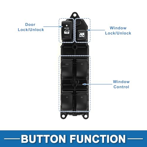 Power Window Switch No.8404048080 Front Left Driver Side Window Control Switch