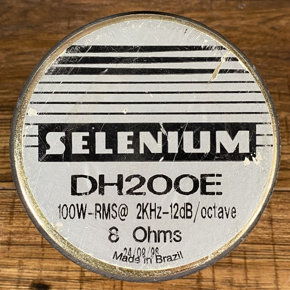 Selenium DH200E 100 Watt Horn Driver 8 Ohm #1 Used