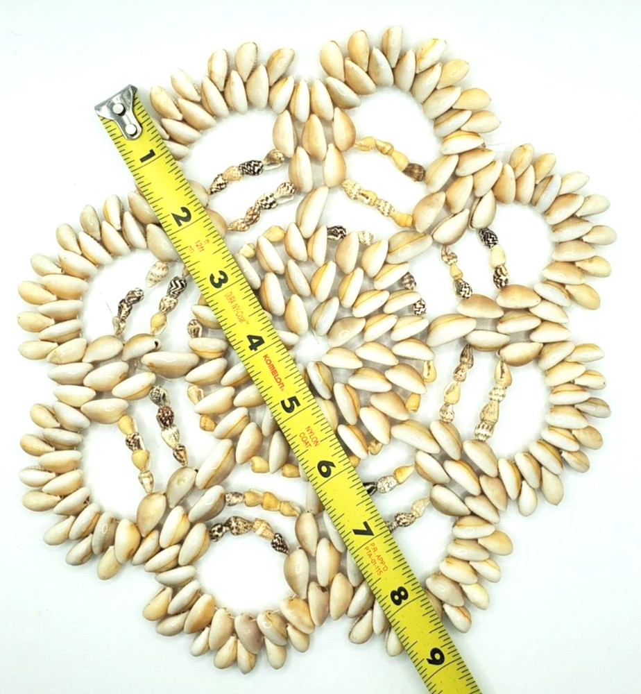 Vintage Shell Trivets Handmade Shell Trivets Two
