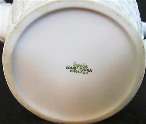 SPODE SAVOY WHITE NO TRIM COFFEE POT