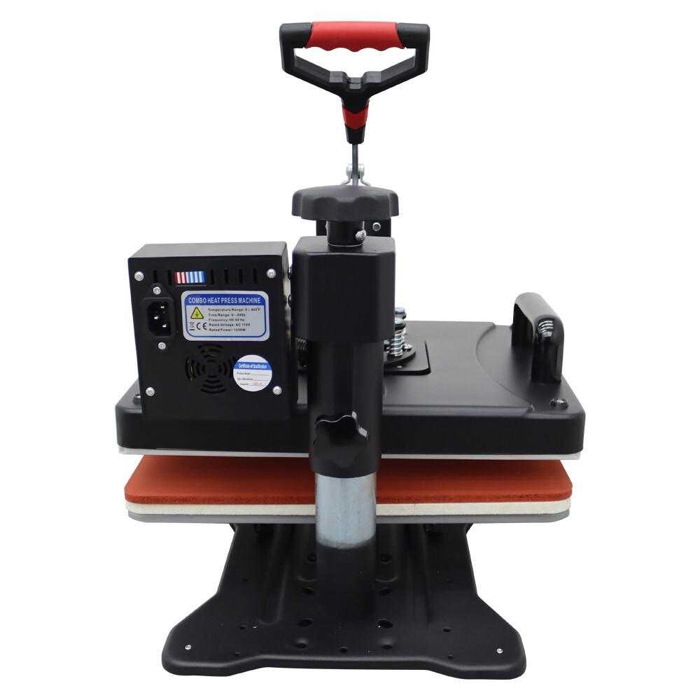 6 in 1 Heat Press Machine 110V Multi-function Transfer Sublimation Mug Hat Plate