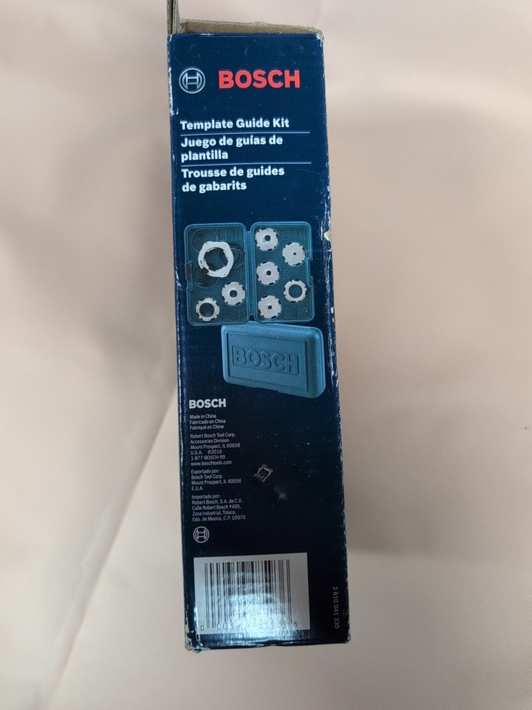 BOSCH 8 Piece Router Template Guide Set RA1128