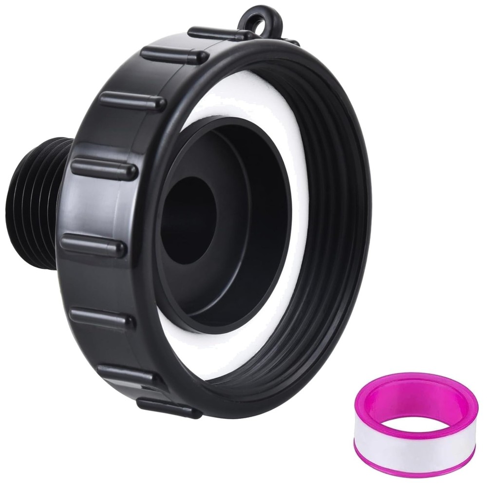 High-Quality IBC Drain Adapter for 250 Gallon – Fine Thread & Leakproof Design
