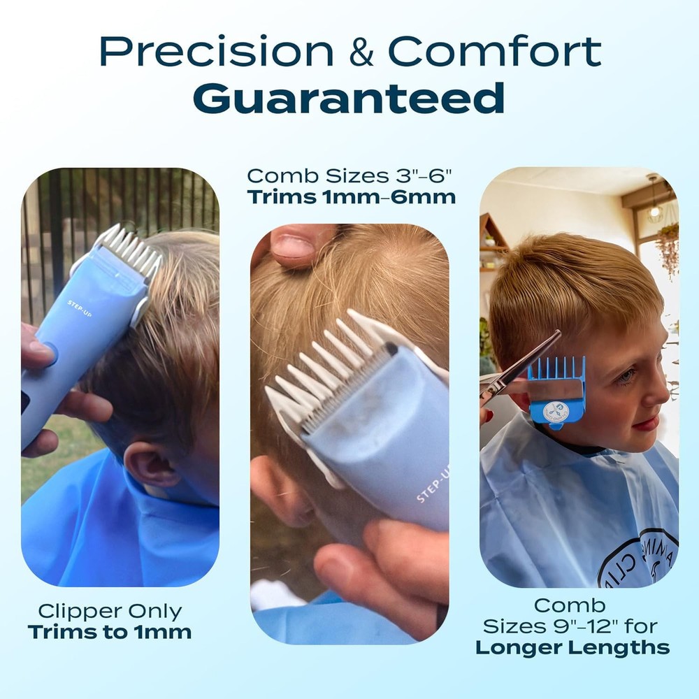 CALMING CLIPPER Step-UP Clipper, The Quiet STEP-UP Low Noise Blue