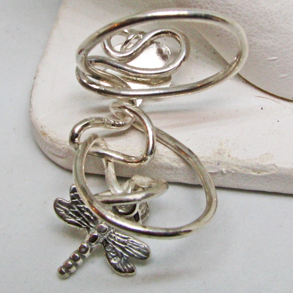 Unique Sterling Silver Hand Crafted Upcycled Flexi-Ring By SoniaMcD