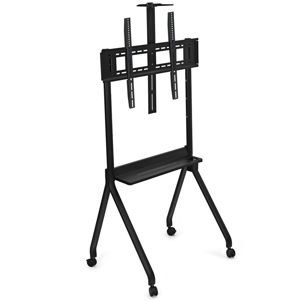 Smart Board Stand for 42-86" Interactive Whiteboard Lockable Wheel Height Adjust