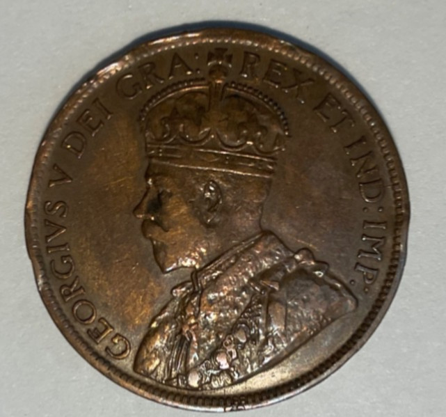 1919 Canada One Cent 1c