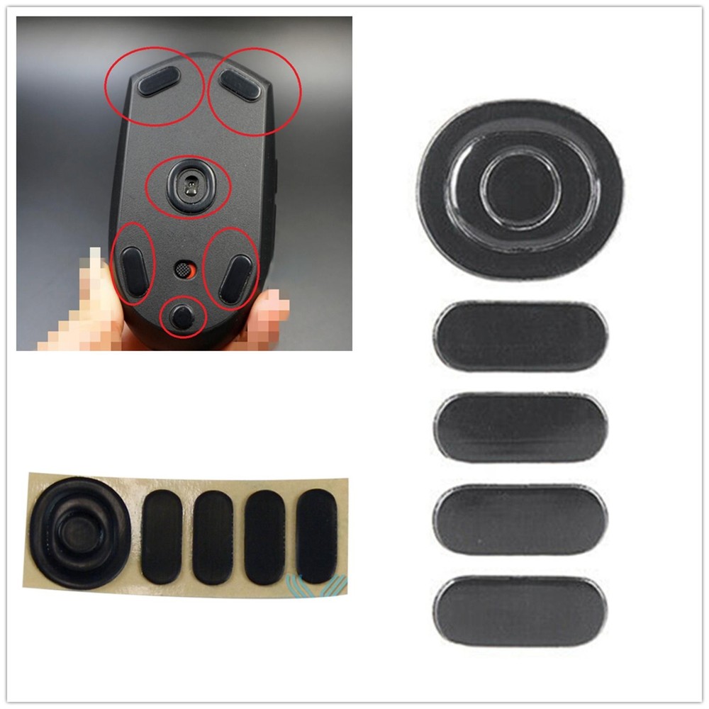 2 Set Smooth Durable Mouse Feet Edge Pad More For Logitech G304 G305 Mouse