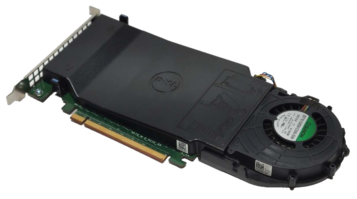 Dell DPWC400 QUAD M.2 PCIe Solid State Drive Storage Adapter Card 6N9RH PHR9G