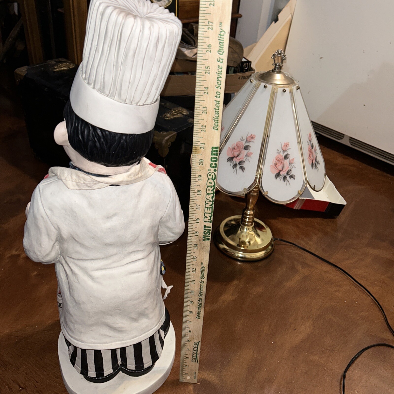 Large Chef With A Chalkboard Over 2 Feet Tall And 12” Wide Gr8 For Daily Special