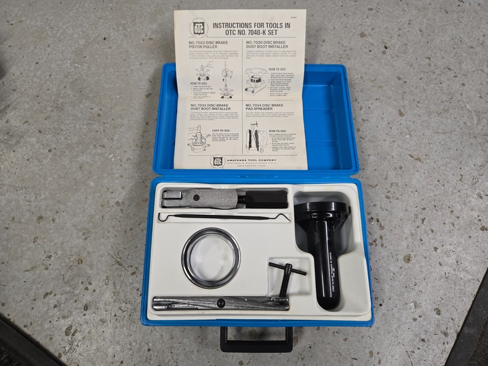 OTC 7040-K Caliper Piston Puller Brake Kit