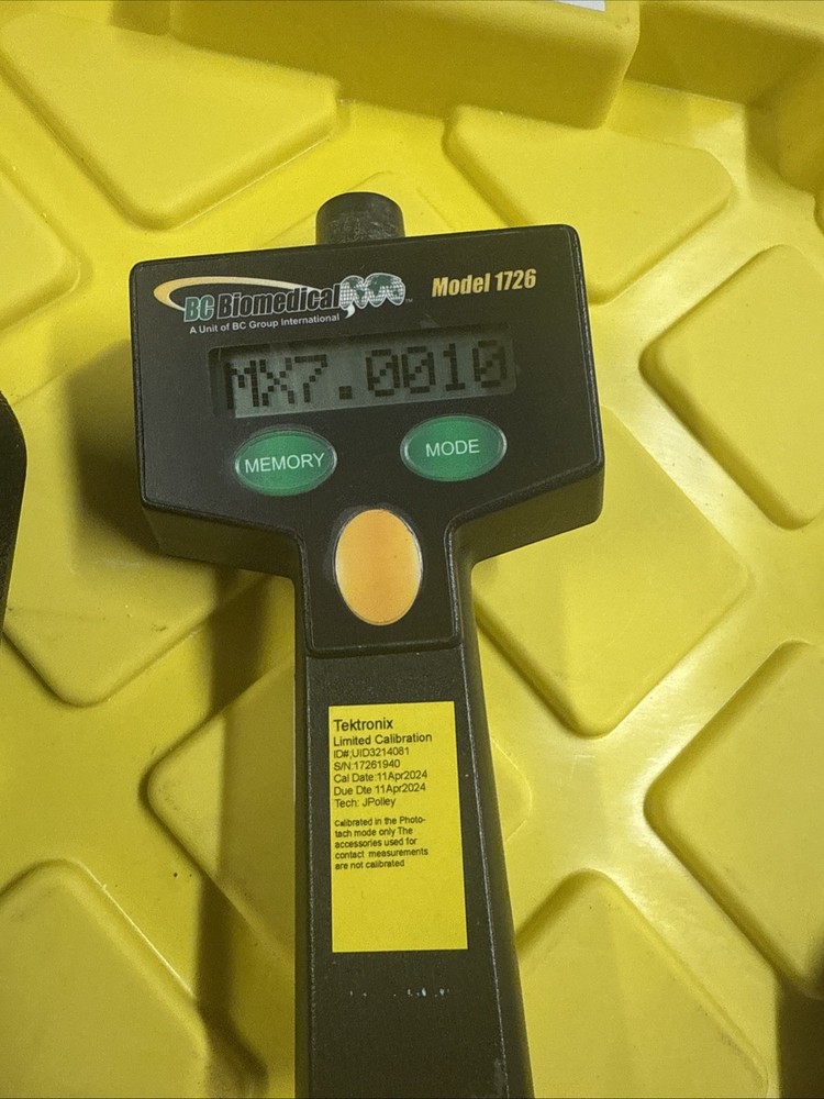 BC Biomedical Digital Tachometer Model 1726