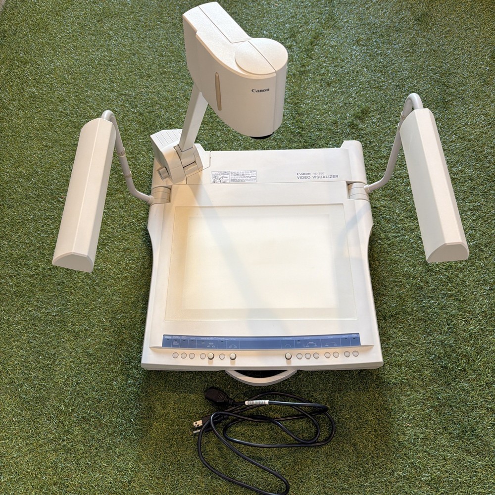 Canon RE-350 Video Visualizer Tested Working