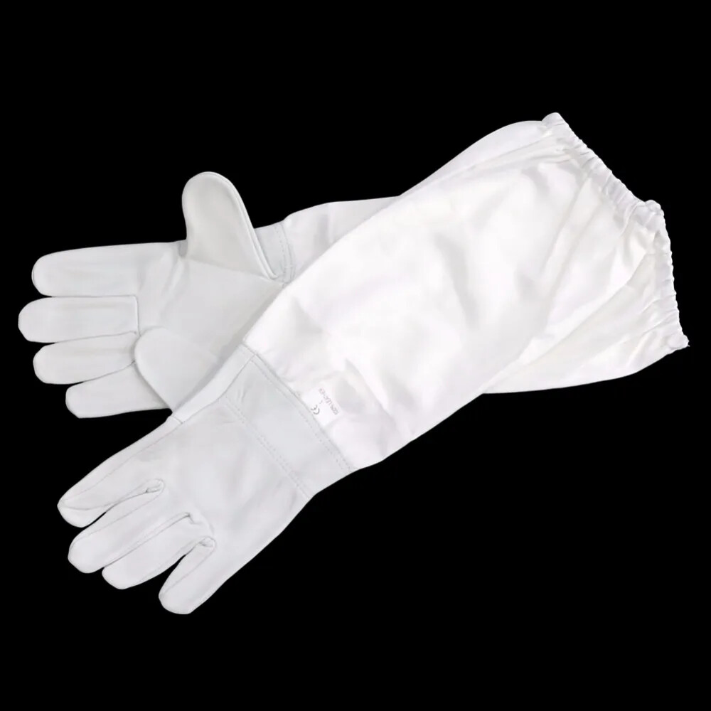 Beekeeping Gloves Sheepskin + Breathable Material Bee Tools Canvas Gloves