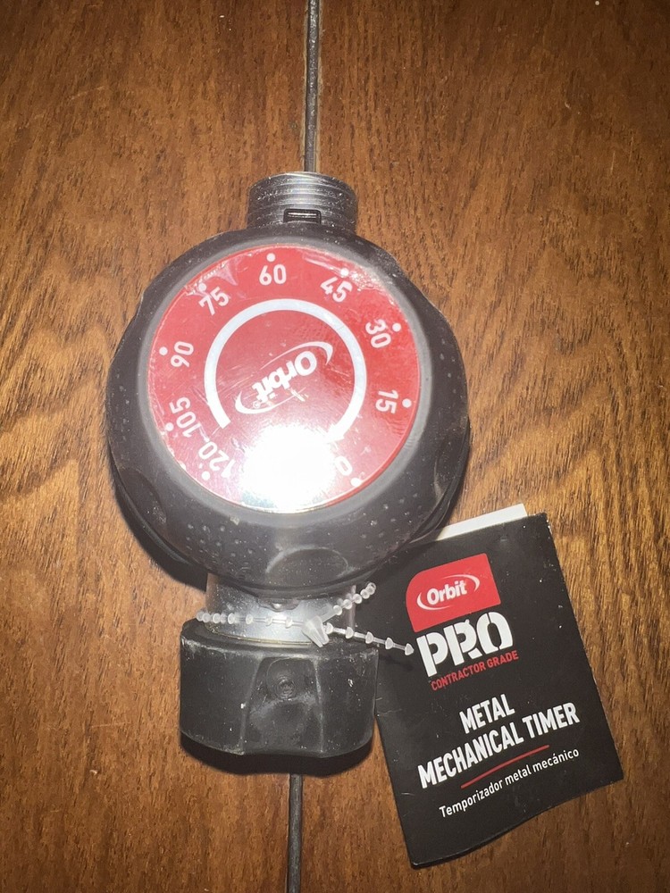 Orbit Pro Metal Mechanical Timer Contractor Grade 120 minutes New