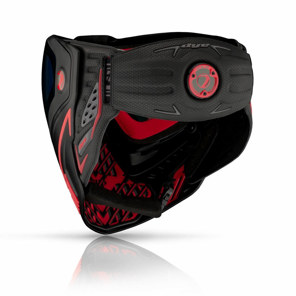 Dye I5 Mask 2.0 - Fire - Black / Red - Paintball