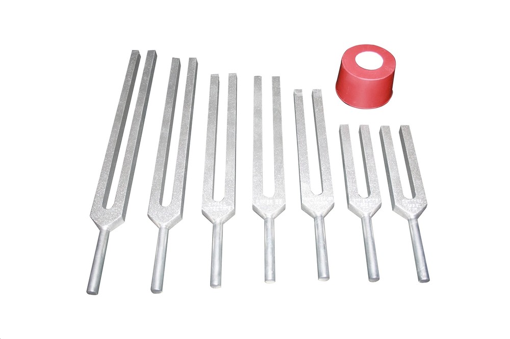 🌟 Long Endocrine Tuning Forks – 7 Fork Premium Professional Healing Set