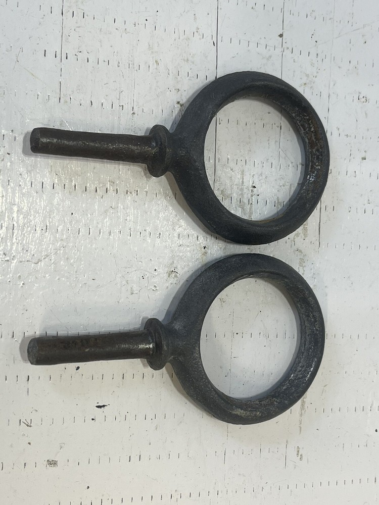 Pair Of Galvanized Oar Locks