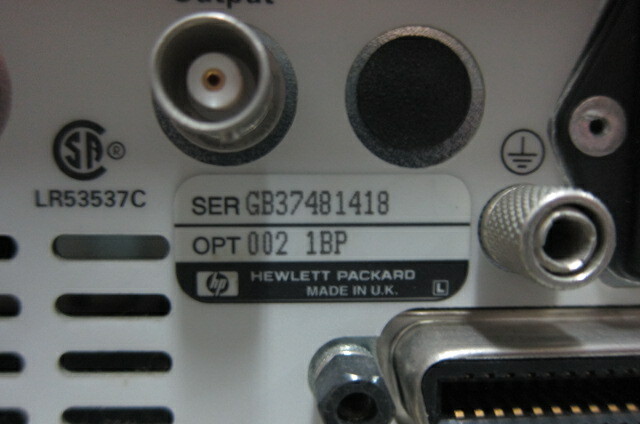 HP EPM-441A (E4418A) SIngle Channel Power Meter with option 002