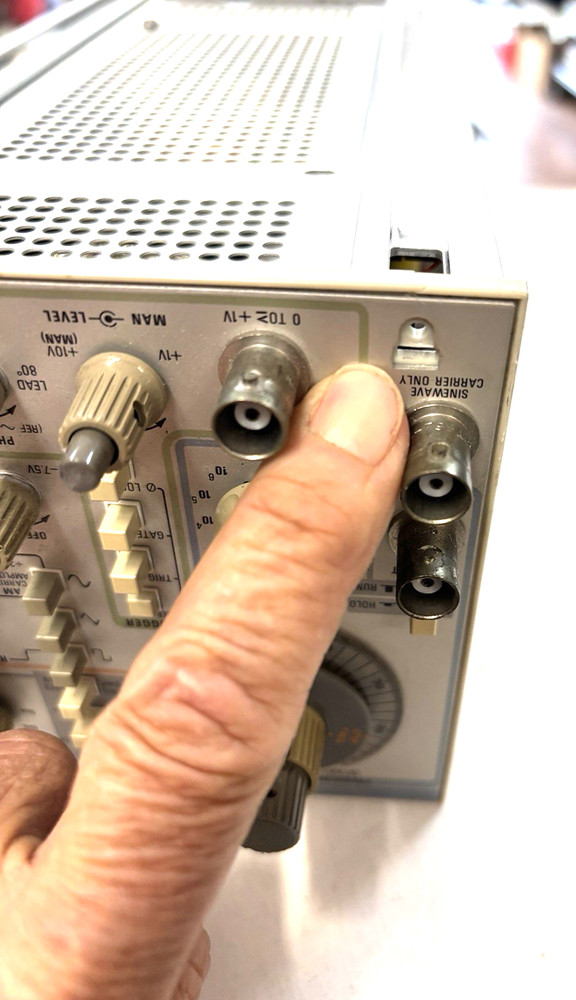 Tektronix FG 504 Function Generator 40MHz Plug In Module For TM500 Series TESTED