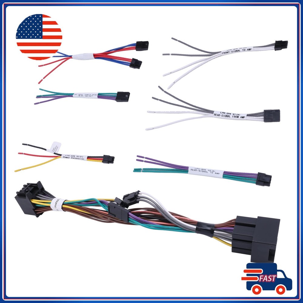 T-Harness LPHFD31 For Adding Amp Loc Or DSP For Ford 2018-Up