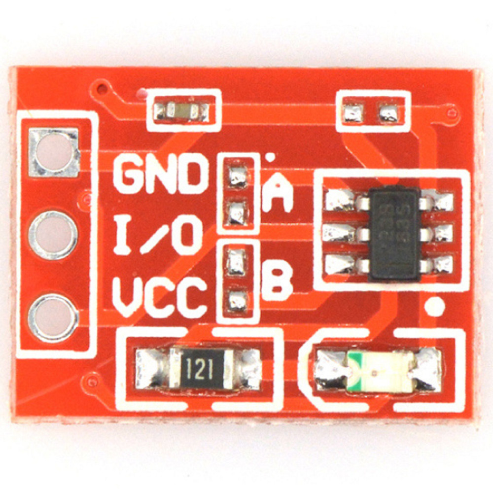 10Pcs TTP223 Touch Key Switch Module Self-Locking/No-Locking Capacitive