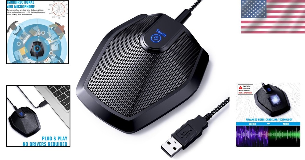 Professional PC Mic for Video Calls & Recording