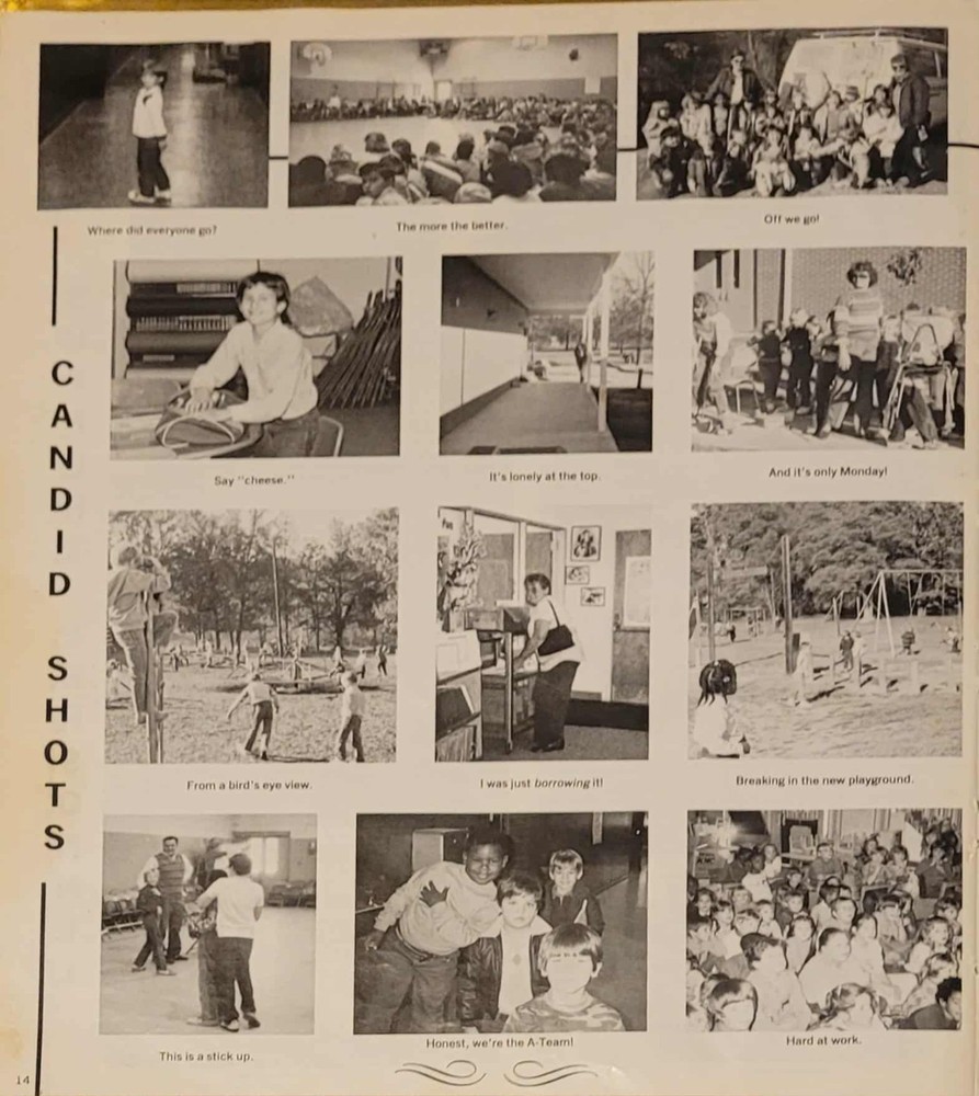 1986 Littlest Warrior Yearbook Centre Elementary Centre, Alabama
