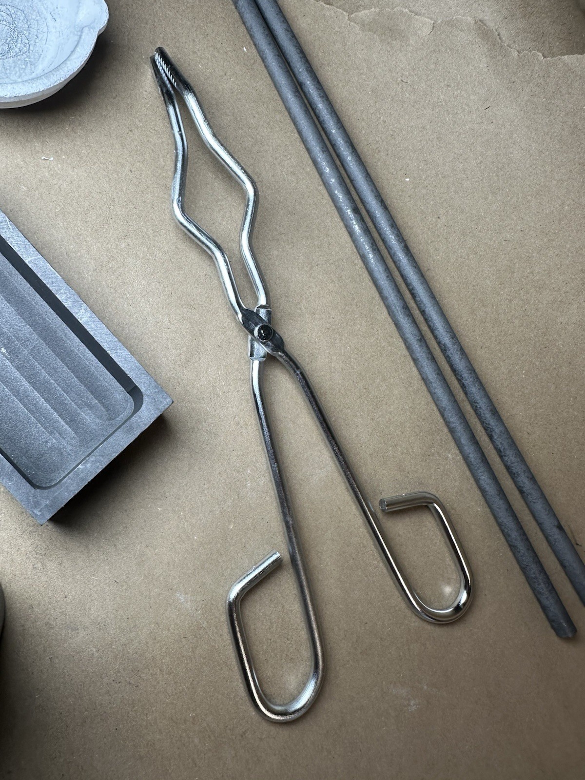 7-Piece Graphite Torch Melting and Casting Kit with Crucibles and Moulds