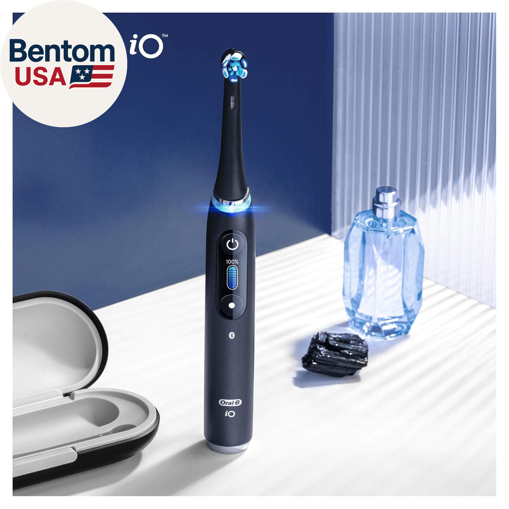 Io Ultimate Clean Electric Toothbrush Head, Twisted & Angled Bristles for Deeper