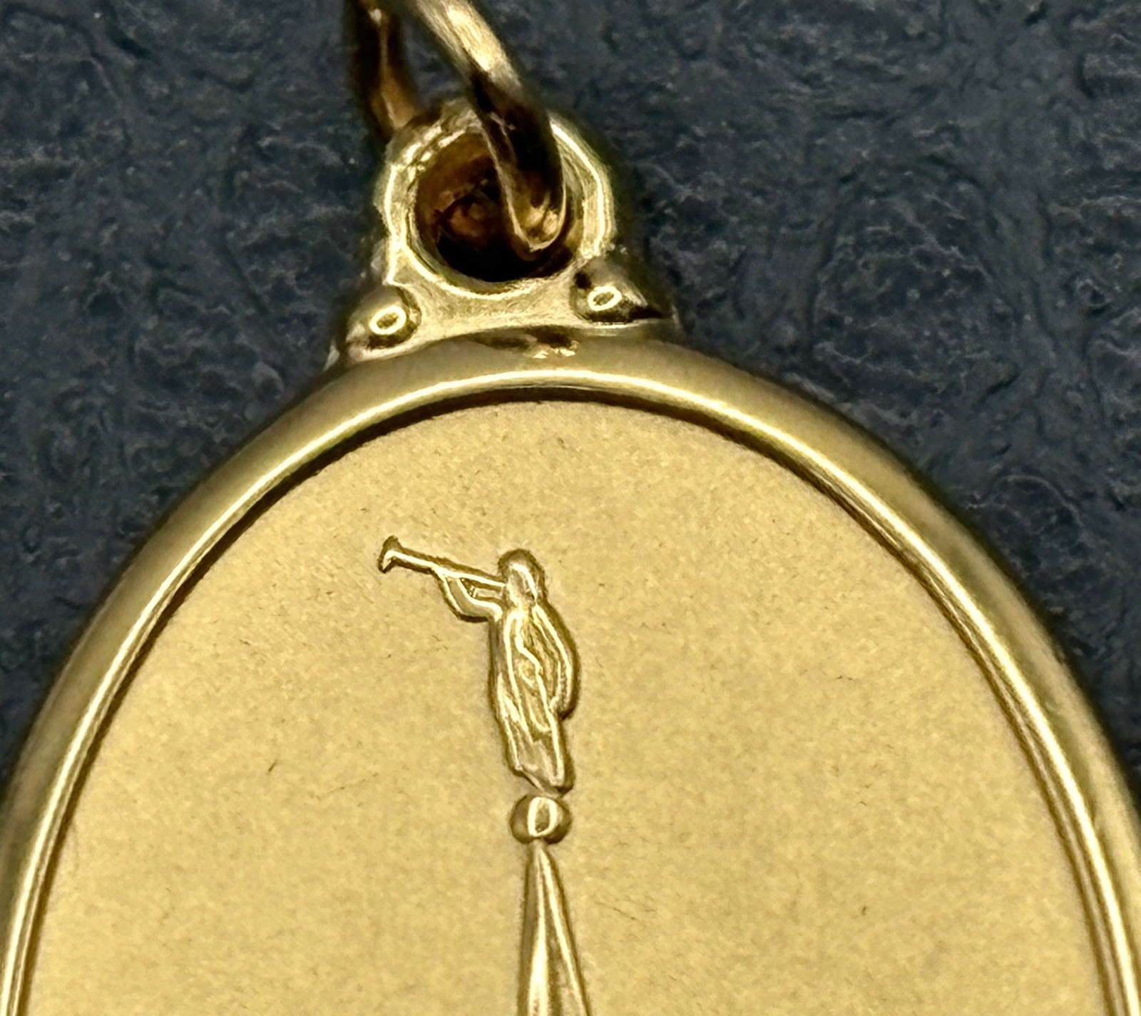 Vintage LDS Young Women Personal Progress Medallion Award Pendant Mormon Temple