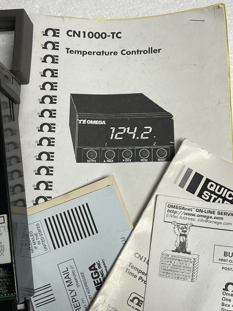 OMEGA Temperature Controller MODEL: CN 1001TC