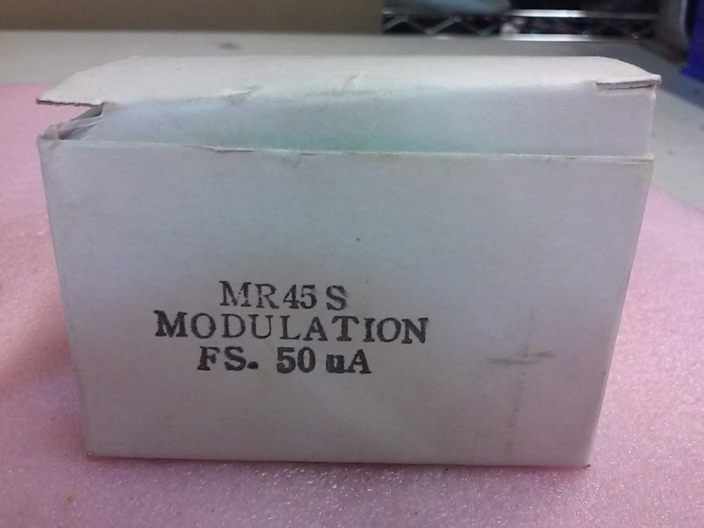 New All Electronics Cat No PM-453 MICROAMP Panel Meter