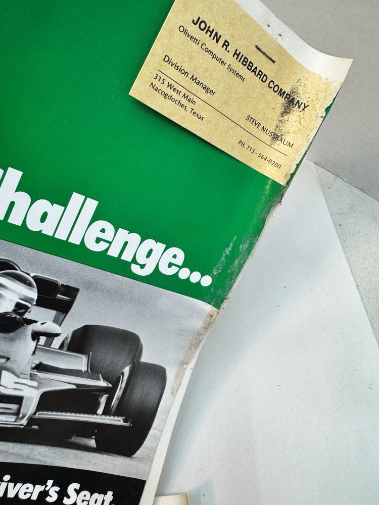 olivetti m20 personal computer manual booklets as pictured