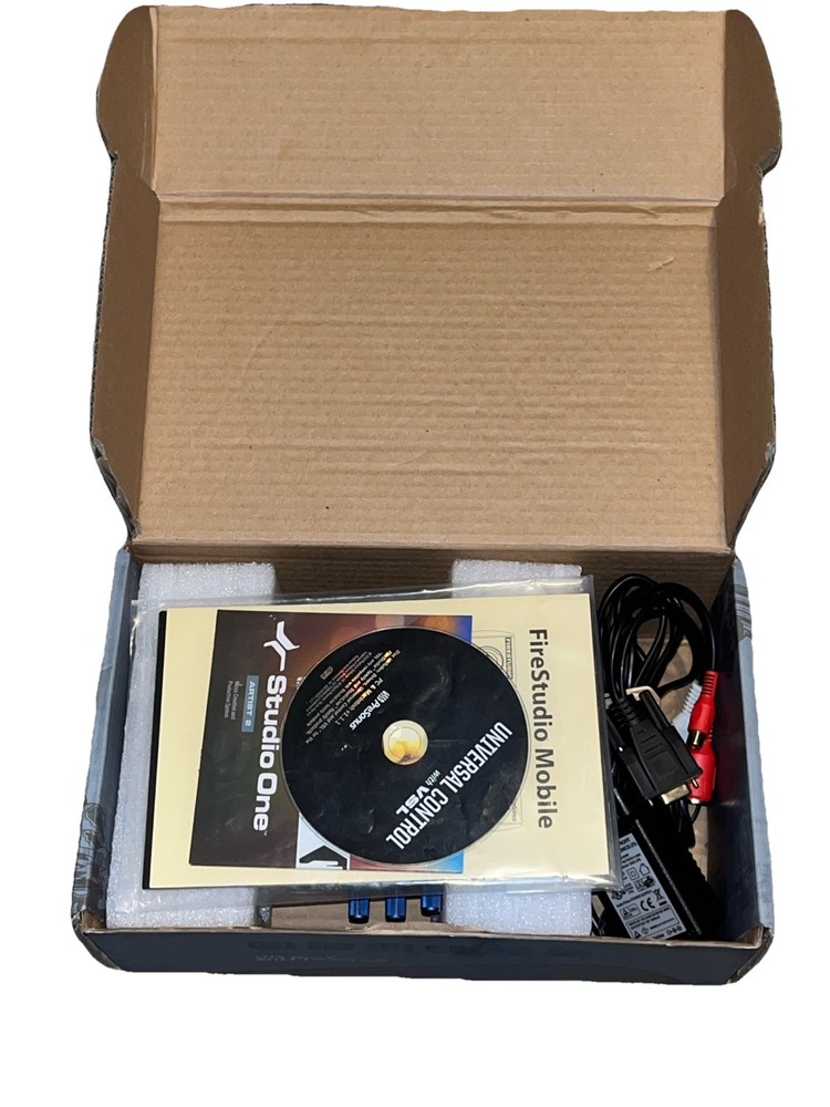 PreSonus FireStudio Mobile 10x6 FireWire Recording Interface System MINT COND