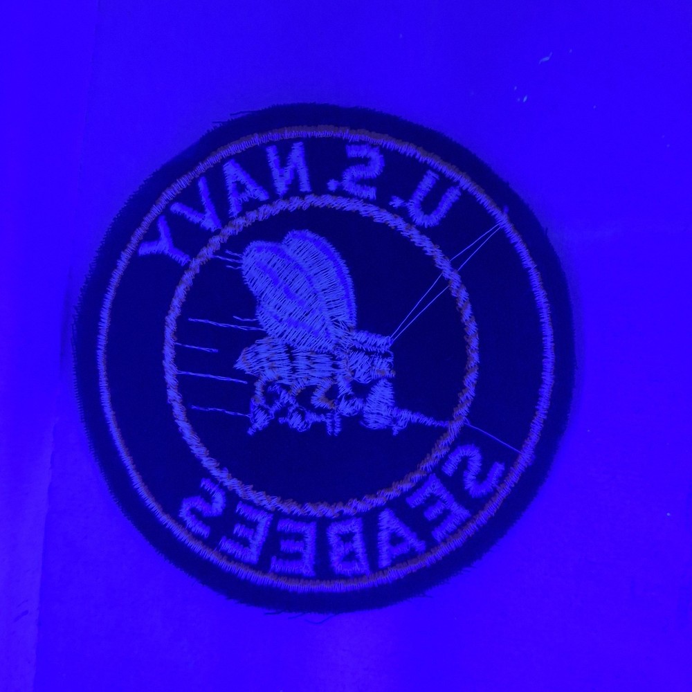 US Navy WW2 Era SeaBees on Wool Patch