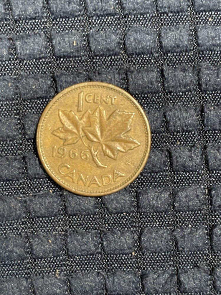 RARE Queen Elizabeth 1966 Penny