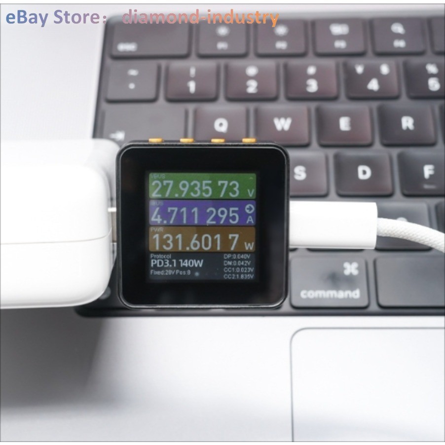 1pc KM003C PD USB Charging Volt - Ampere Tester with Type - C Interface