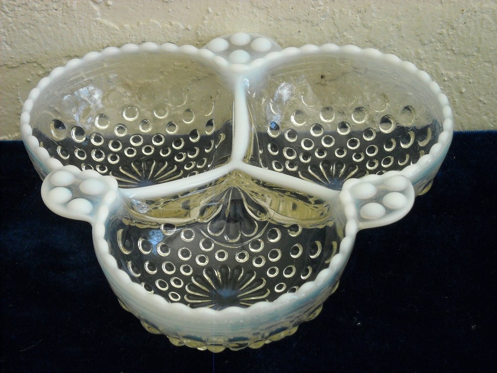 Moonstone Cloverleaf Bowl