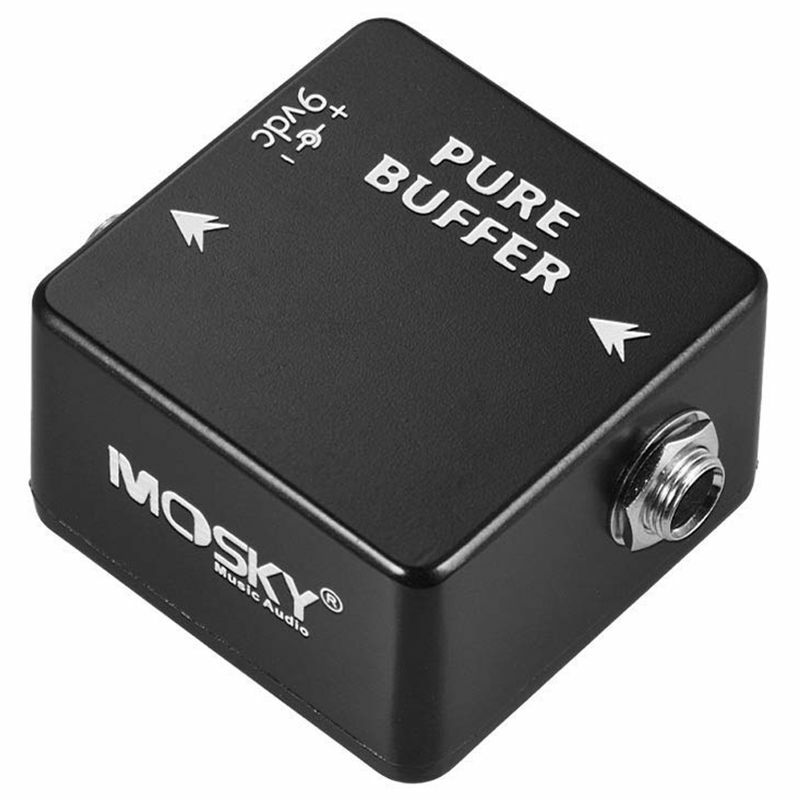 Mosky Pure Buffer Guitar Effect Pedal Eliminating Cable Capacitance Tone Sucking