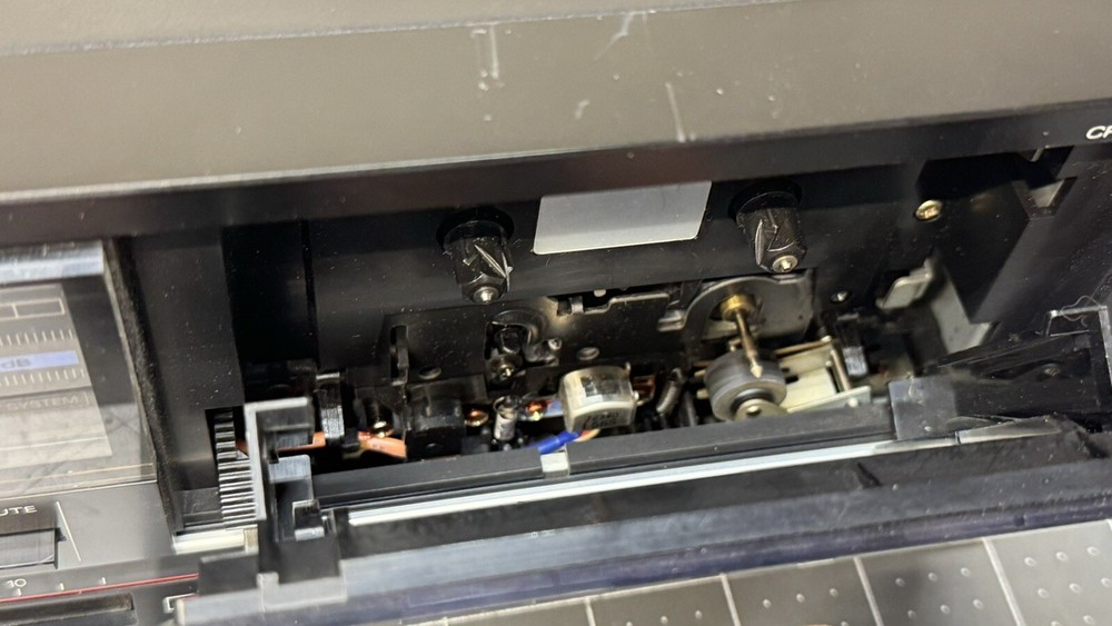 Fisher CR-W860 Stereo Double Cassette Deck UNTESTED DUE NOT HAVING SUITABLE AMP