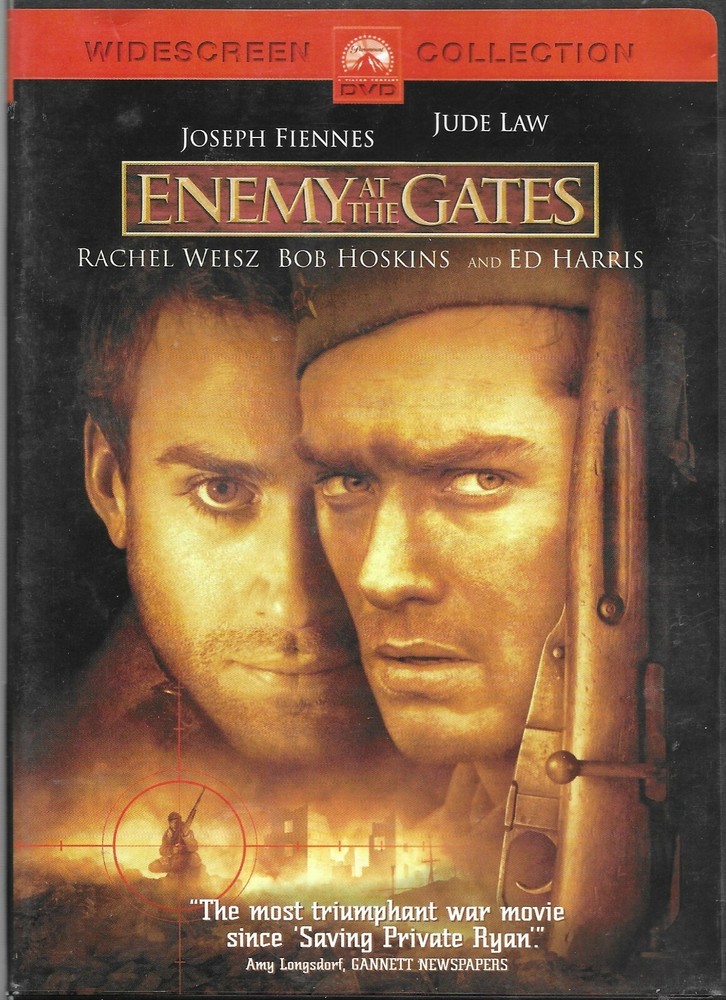 Enemy at the Gates (DVD, 2001, Widescreen) NEW
